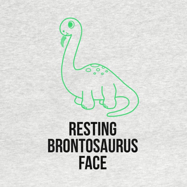 Resting Brontosaurus Face by Be Our Guest Podcast